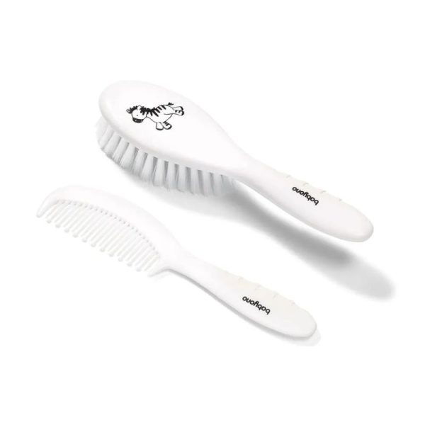 BABYONO SET ČETKA I ČEŠALJ SOFT BIJELI