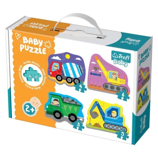 BABY PUZZLE RADNA VOZILA