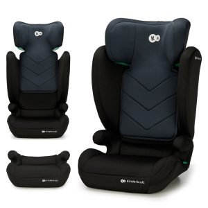 AUTOSJEDALICA KINDERKRAFT I-SPARK 100-150 CM (15-36 KG) BLACK