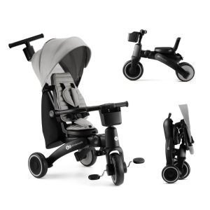SKLOPIVI TRICIKL KINDERKRAFT JAZZ 2 GREY