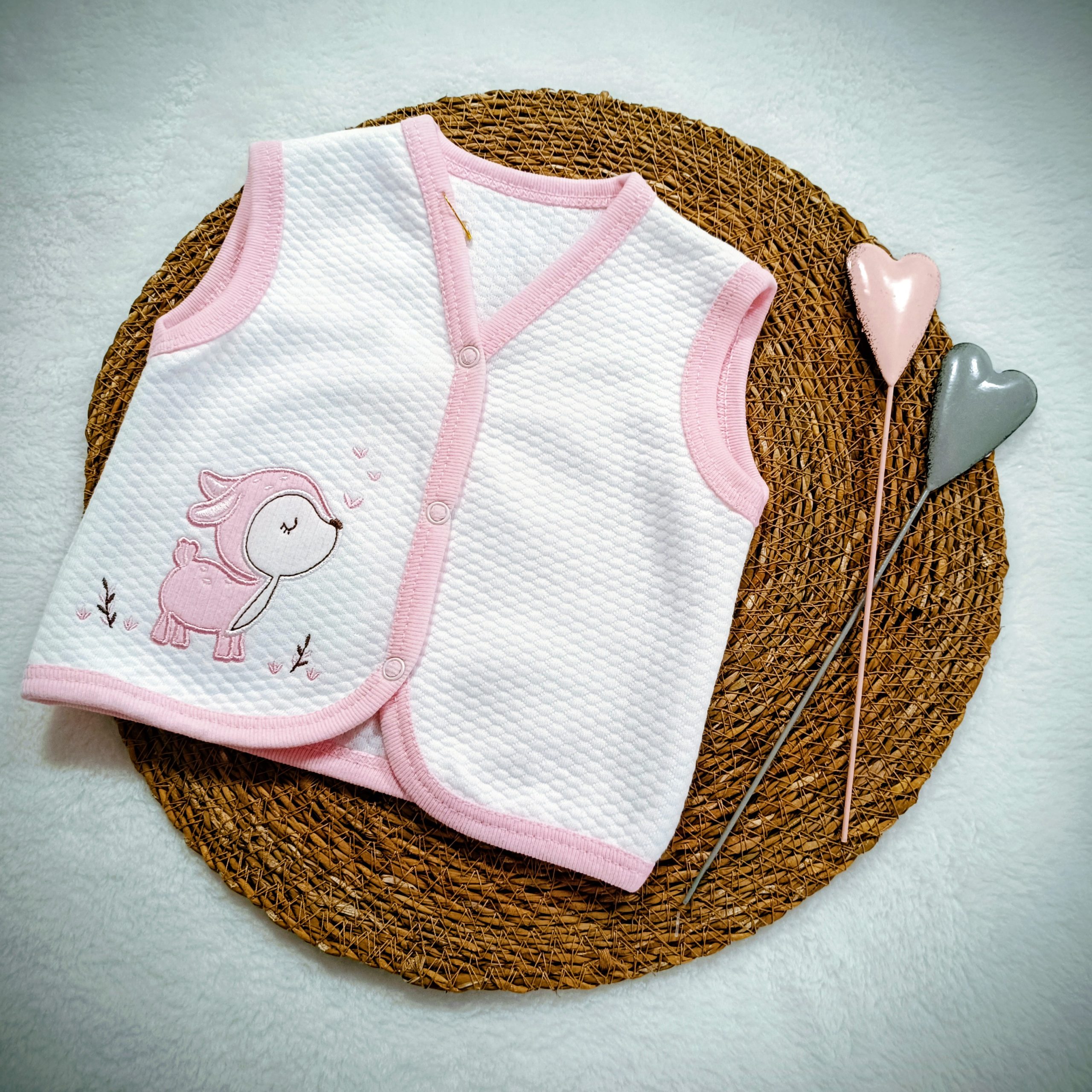 PRSLUČIĆ BABY ROZA VEL. 56