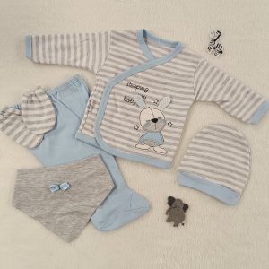 SET BABY ZEKO PLAVI 5/1