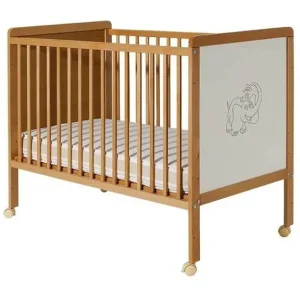 KREVETIĆ HAPPY NATURE 120x60 CM + MADRAC