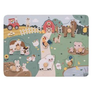 DRVENA ZVUČNA UMETALJKA FREE 2 PLAY FARMA