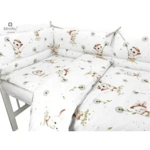 POSTELJINA 3 ELEMENTA (OGRADICA+NAVLAKE) MASLAČAK