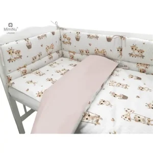 POSTELJINA 3 ELEMENTA (OGRADICA+NAVLAKE) ŽIRAFICA