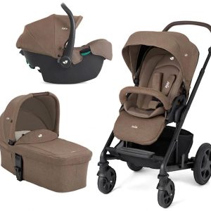 KOLICA JOIE CHROME DLX TRIO TOFFEE