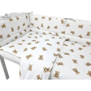 POSTELJINA 3 ELEMENTA (OGRADICA+NAVLAKE) TEDDY