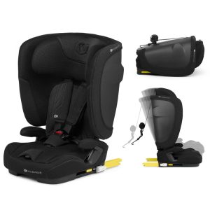 AUTOSJEDALICA KINDERKRAFT FIX2GO ISOFIX I-SIZE 76-150 CM BLACK