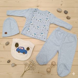 SET ZA BEBU AUTIĆ 4/1 VEL. 56