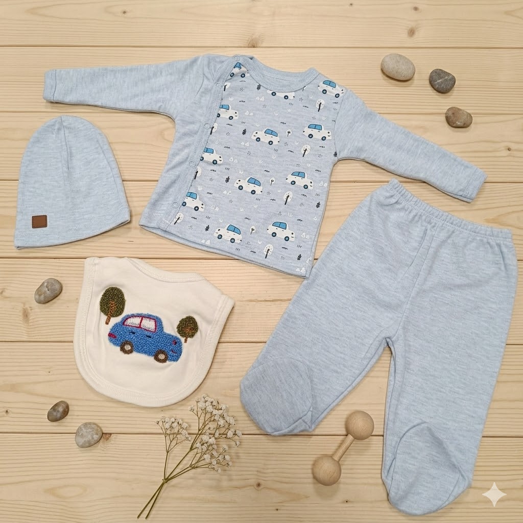 SET ZA BEBU AUTIĆ 4/1 VEL. 56