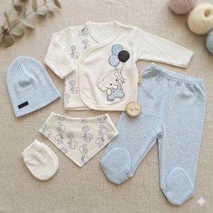 SET ZA BEBU SLONIĆ 5/1 VEL. 56