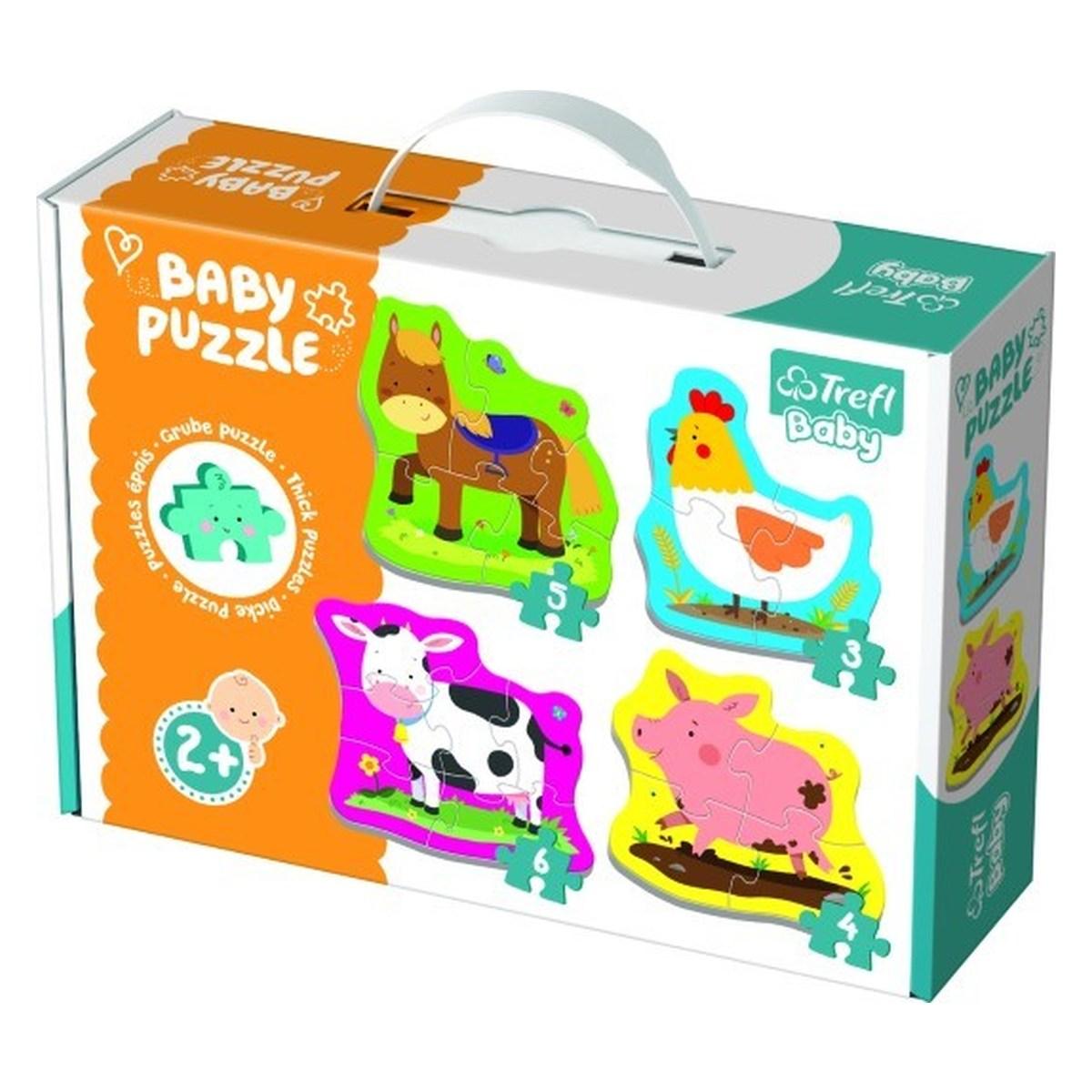 BABY PUZZLE TREFL ŽIVOTINJE NA FARMI