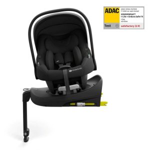 AUTOSJEDALICA KINDERKRAFT I-LITE ISOFIX I-SIZE 40-87 CM (0-13 KG) BLACK + ENDURA SAFE FX BAZA