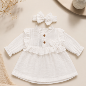 MUSLIN SVEČANA HALJINICA VEL. 62, 68, 74, 80, 92