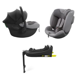 MODULARNI SET KINDERKRAFT ENDURA ISOFIX I-SIZE 40-150 CM (0-36 KG) GREY
