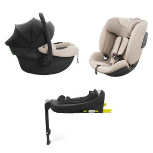 MODULARNI SET KINDERKRAFT ENDURA ISOFIX I-SIZE 40-150 CM (0-36 KG) BEIGE